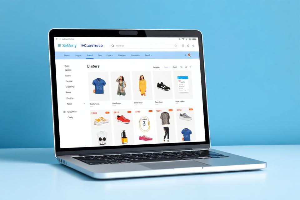 E-commerce Stores project sample